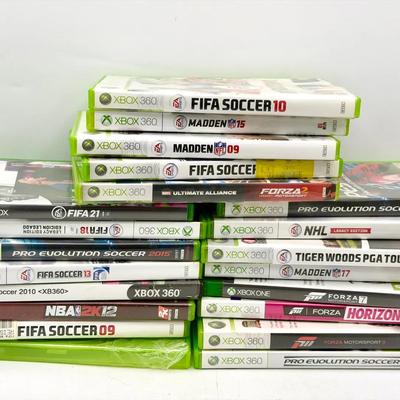 X-Box 360 Video Game Lot