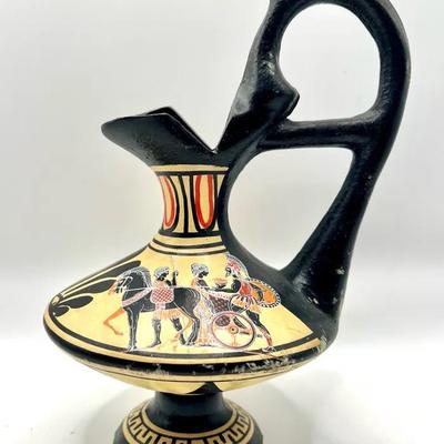 Decorative 8” Greek Pitcher