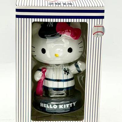 limited edition Hello Kitty New York Yankees bobblehead