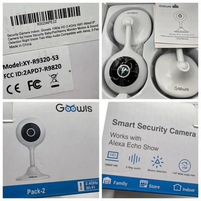 Smart Security Camera Model XY-R9320-S3 for iOS & Android by Goowls