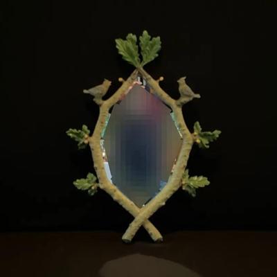 Resin Woodland Mirror