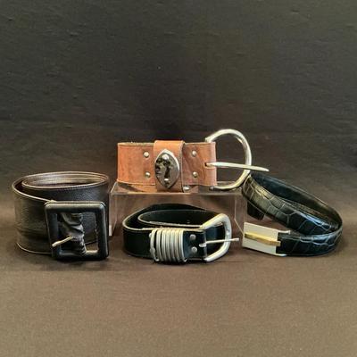 Womens Assorted Leather Belts