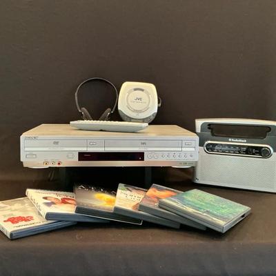 Sony DVD/VHS Player And More