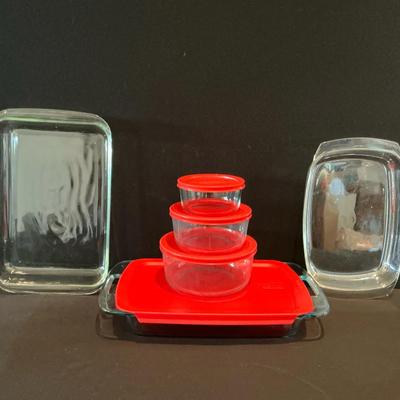 Pyrex Baking Dishes And More