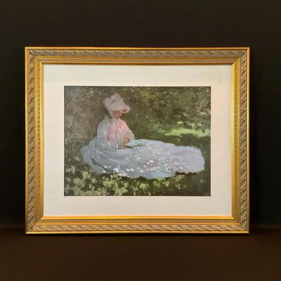 Giclee Print Of Claude Monet’s ‘Springtime’