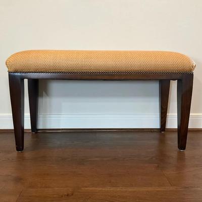 Woven Upholstered Bench