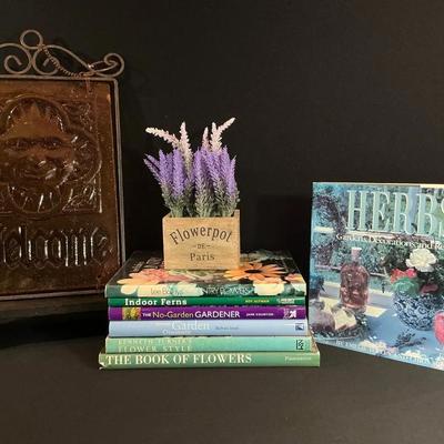 Stack Of Stylish Garden Reads