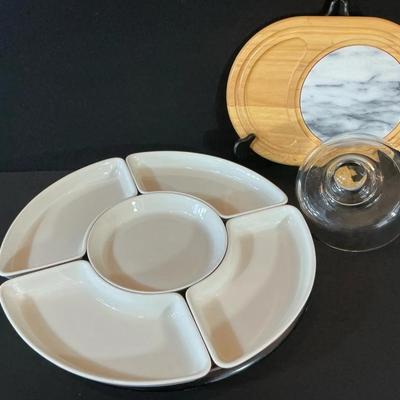 Spin And Serve Charcuterie Set