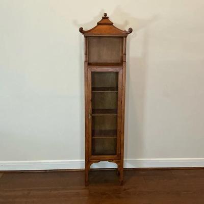 Pagoda-Style Display Cabinet