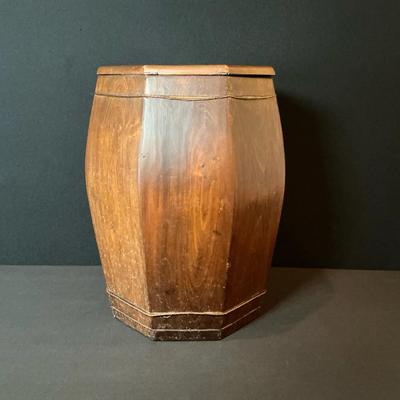 Wooden Stool And Storage