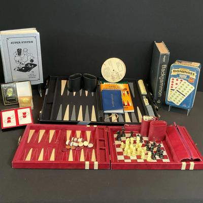 Vintage Backgammon Duo