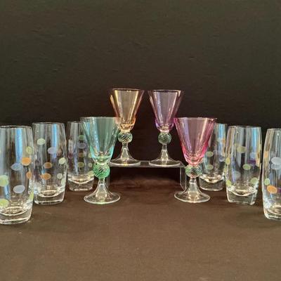 Festive Water Goblets And Drinking Cups