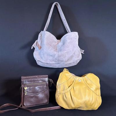 J.Jill, Fossil & Lucky Fall Leather Bags