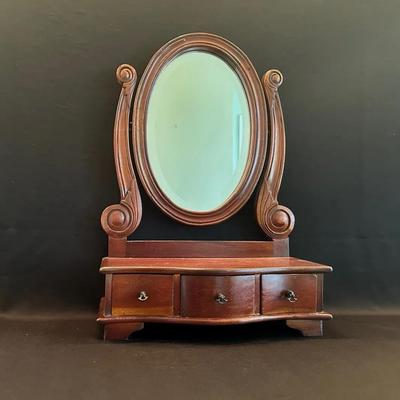 Wood Dresser Mirror