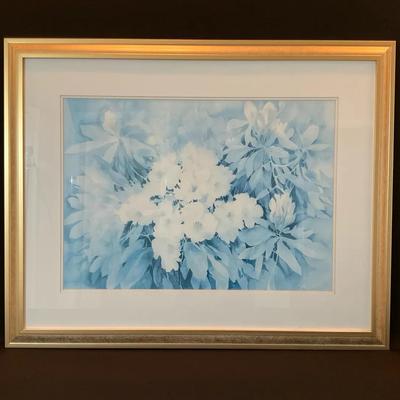 Framed Print Of Flowers by Ann Hunter