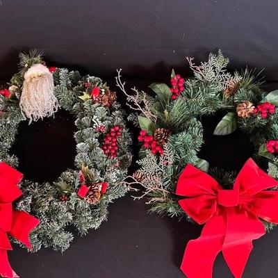 Christmas Wreath Duo