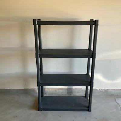 Sterlite Hard Plastic Storage Shelf 