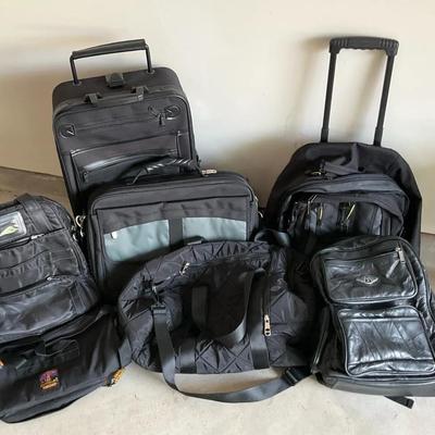 Huge Luggage & Travel Bag Lot