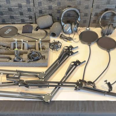 Headphones and Accessories For Microphones