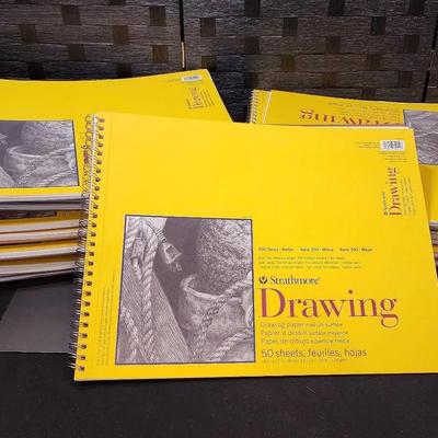 25 Strathmore 300 Series Drawing Pads (14"x17"/70 lb./50 Sheets)