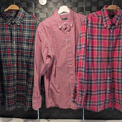 Cremieux Classic Plaids Long Sleeve Shirts XL