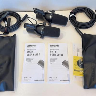 SHURE SM7B Microphones 