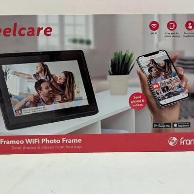 Brand New 7" Frameo Wifi Photo Frame Feel Care  Box Still Sealed 