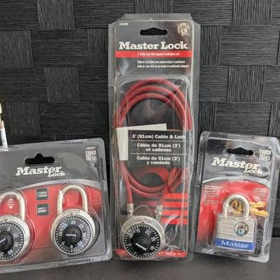 Master Locks Combination And Key Locks 
