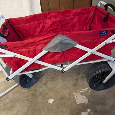 Mac Sports Heavy Duty Collapsible Folding All Terrain Utility Wagon.