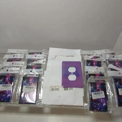 Switch Covers (18), Plug Outlet Covers (7), 2 PKG Phone Holders & 2 Magnets 