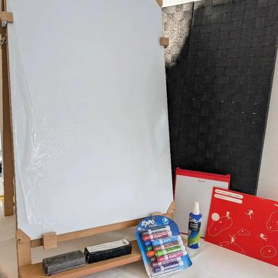 40" x 24" Whiteboard Easel, Osmo Creative Board, Expo Dry Erase Markers & Eraser