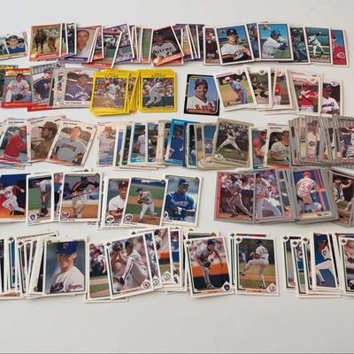 1980's-90's Mixed Lot Baseball Cards - Upper Deck, Fleer, Pacific, Leaf, Bowman