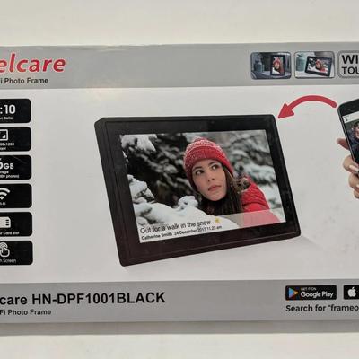Feelcare 10.1" WiFi Photo Frame Brand (New in Box) 