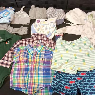 Baby Clothes And Hats Newborn To 1 Year Old Onesies Shirts,Shorts
