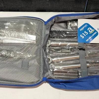 Unused Portable Camping Kitchen Utensil Set by NEXGADGET. 