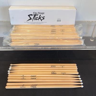 Drum Sticks 12 Pair 