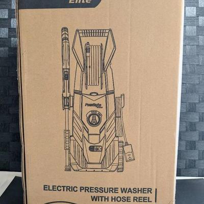 PowRyte Elite Electric Pressure Washer With Hose Reel 