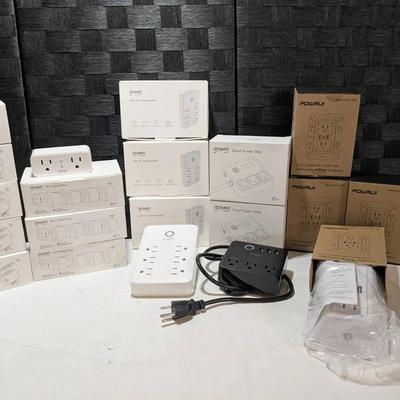 Gosund Plugs Charging Outlet Smart Power Strips & Powrui AC Outlets 