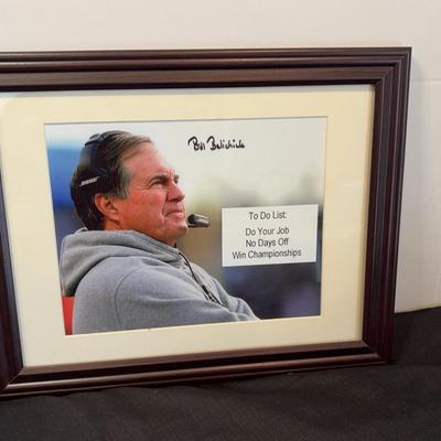 Bill Belichick Signed Photo 