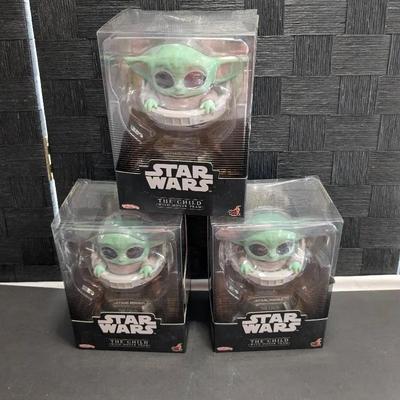 Unopened Star Wars (3) The Child (With Hover Pram) 4" Figure Grogu Baby Yoda 