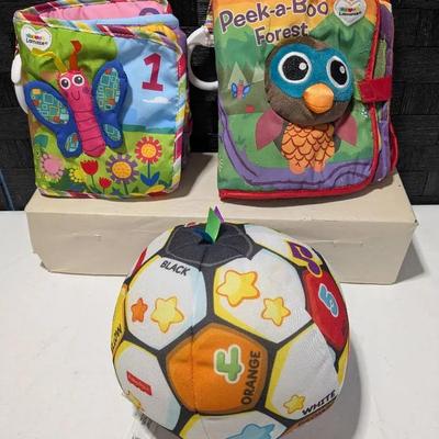 Cloth Books And Learning Cloth Ball Needs Battery 