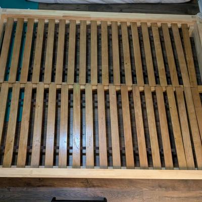 Queen Wood Bed Frame (Brand Name "Purple")