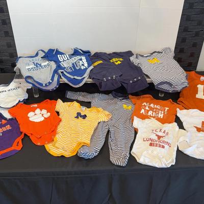 Collegiate/Sports Team Baby Clothes 