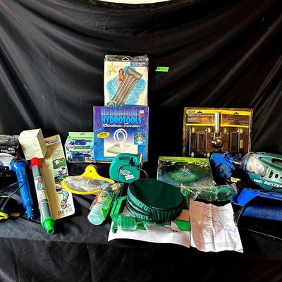 BN978 Floating Water Fountains, Pool Vac, & More