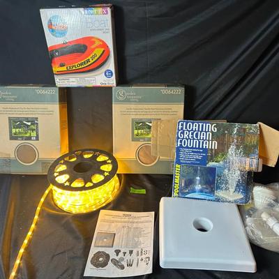 BN995 Outdoor Rope Light, Gazebo Tops, & Fountain