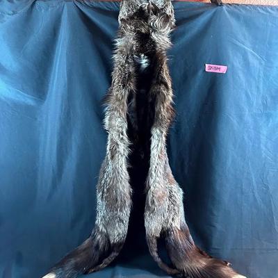 BN879 Ladies 48” Silver Brown Fox Shawl