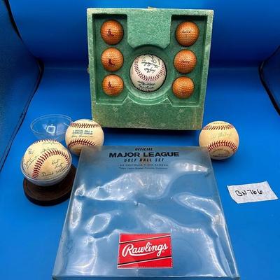 BN766 Rawlings Major League Golf Ball/Baseball Set