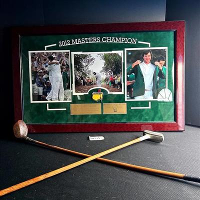 BN773 Bubba Watson 2012 Masters Framed Picture & More