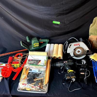 BN988 Craftsman Circular Saw, Paint Supplies & More