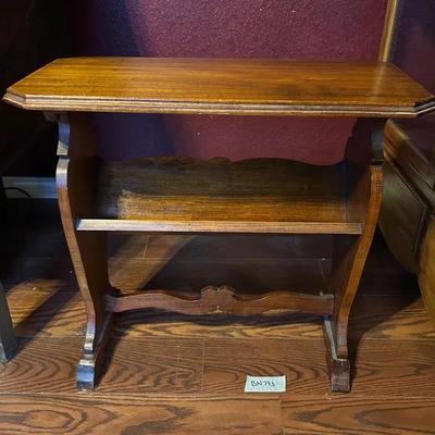 BN793 Classic Wooded Magazine & Book Rack